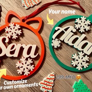 Customize Name Christmas Gift