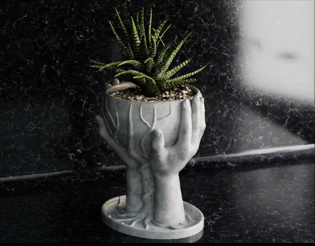 Hands Flower Pot