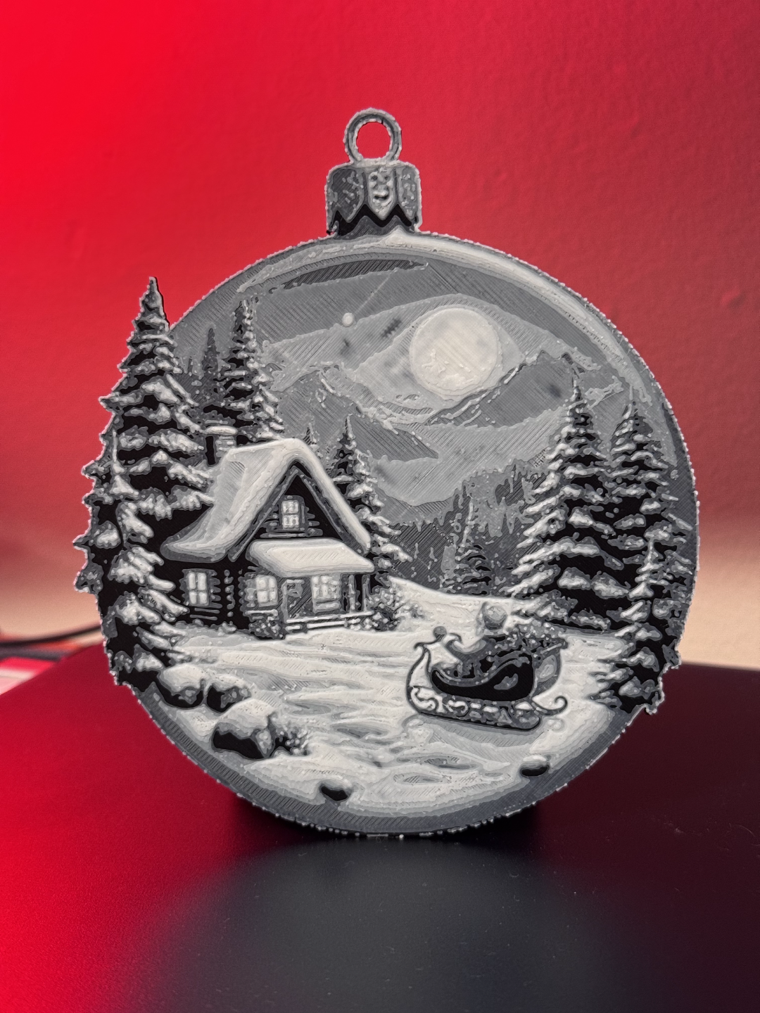 Christmas Ornament Llampion 6-pcs set