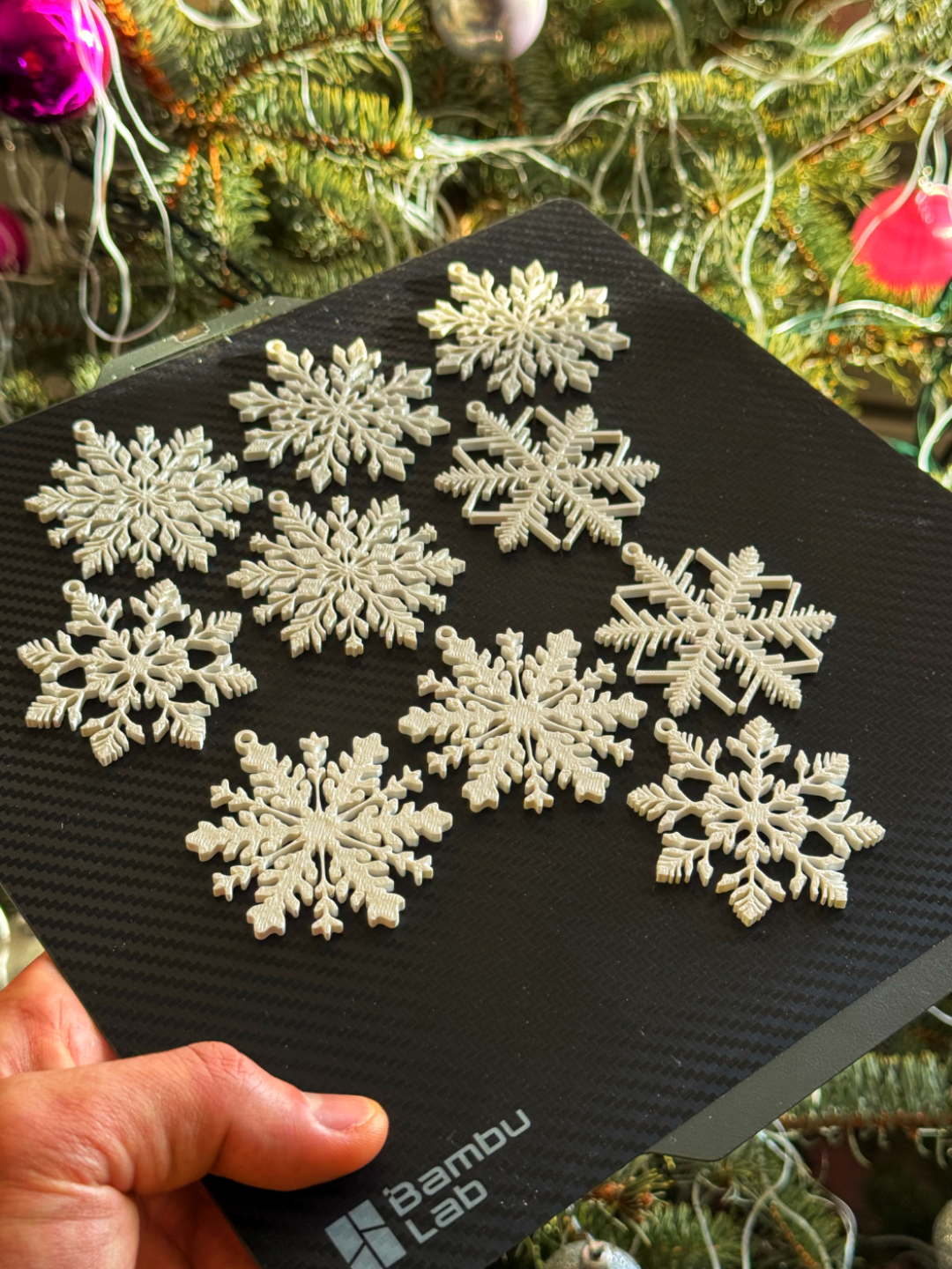 Christmas SnowFlakes 10pcs