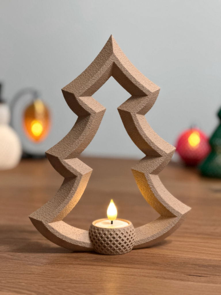 Christmas Tree Tea Light Holder