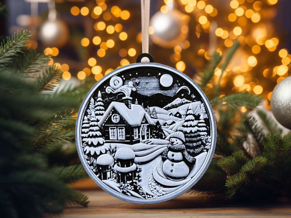 Christmas Ornament Llampion 6-pcs set