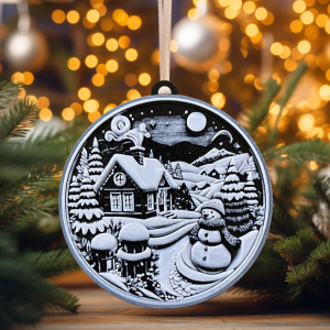 Christmas Ornament Llampion 6-pcs set